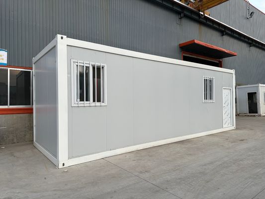 단일 패키지 크기 600X600X300cm 및 컨테이너 하우스 사무실 건물 기숙사 20 40ft 휴대용 캐빈 벙갈로