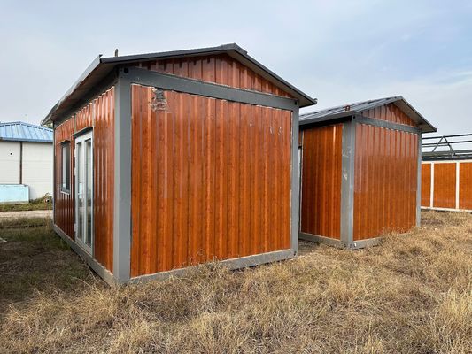 단일 패키지 크기 600X600X300cm 및 컨테이너 하우스 사무실 건물 기숙사 20 40ft 휴대용 캐빈 벙갈로