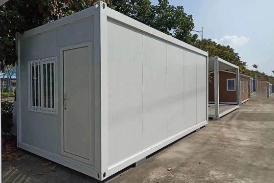 집 가설제철 구조 샌드위치 패널 20ft 40ft 컨테이너 홈 현대 프리팩 플랫팩 생활 주택 컨테이너