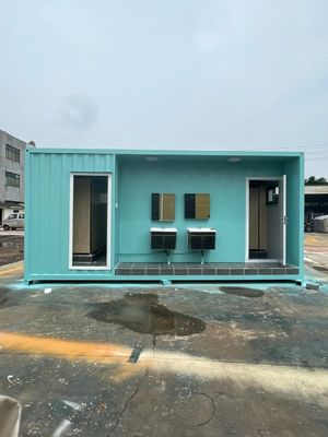 s 혁신적 인 스틸 컨테이너 공공 화장실 의자에 앉을 수 있는 옵션 및 환경 친화적 인 지역 표준 전기