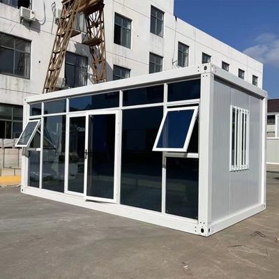 20FT / 40FT 사용자 정의 휴대가 가능한 컨테이너 하우스 사용자 정의를위한 빠른 설치 및 안전한 강력한 구조