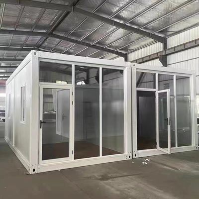 20FT / 40FT 사용자 정의 휴대가 가능한 컨테이너 하우스 사용자 정의를위한 빠른 설치 및 안전한 강력한 구조