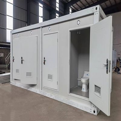 보안문 모바일 화장실 화장실 WC 싱크 용기 소재로 만든 가벼운 임시 모바일 화장실