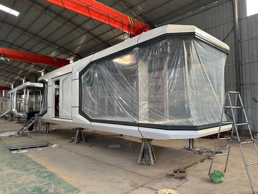 상업용 공간 호텔 맞춤형 인테리어 장식 야외 호텔용 캡슐 하우스