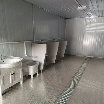 상층 방수 전조 단장 단장 빠른 조립 컨테이너 재료로 만든 휴대용 화장실