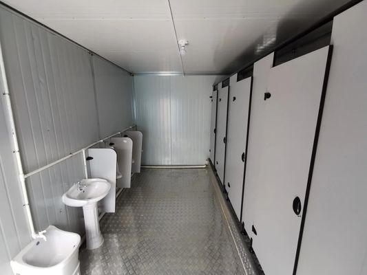 지속가능한 주택 접이식 전공 휴대용 컨테이너 샤워 장치와 함께 화장실