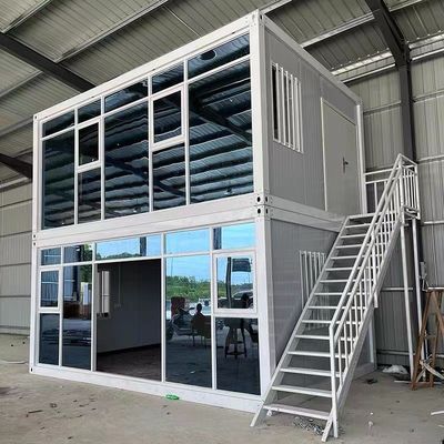 20ft/40ft 맞춤형 안전 강한 안정적인 에너지 절감 휴대가 가능한 컨테이너 하우스 하우스 맞춤형