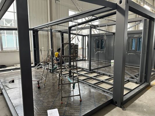 좋은 열 단열 프레임 프리팩트 컨테이너 주택 철강 고급 컨테이너 집 빌라 40ft 빠른 건설