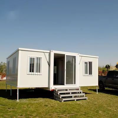 15-30 년 서비스 수명 유연한 조립 설치 및 방화 방수 벽 패널과 함께 20 Ft Prefab 컨테이너 주택