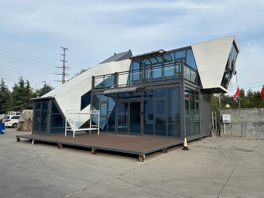 분쇄 된 다리 알루미늄 문 호텔용 휴대용 모바일 홈 40ft 20ft Prefab 컨테이너 하우스