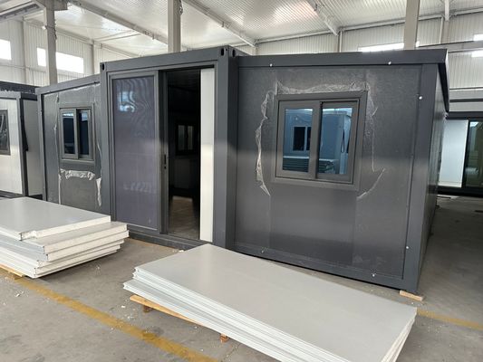 주택 빠른 건설 40 Ft 20 Ft Prefab 현대 이동성 Prefabricated 빌라 휴대성 맞춤형 레이아웃 확장 컨테이너 하우스