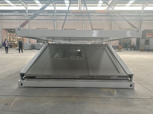 경제적인 다중 역할 맞춤형 사전 제조 20ft 40ft 샌드위치 패널 접는 컨테이너 하우스
