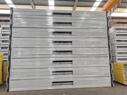 썩지 않는 방수 방화 방화 샌드위치 패널 맞춤형 평면 포장 컨테이너 하우스 및 맞춤화