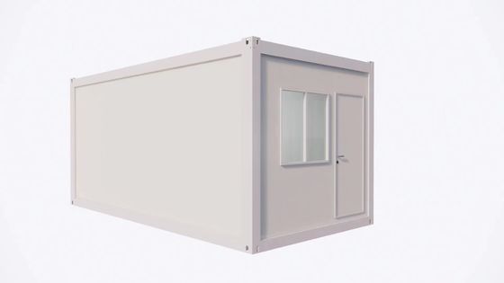 휴대용 오스트레일리아 20ft 40ft 샌드위치 패널 옵션 벽과 지붕과 함께 평면 포장 컨테이너 하우스