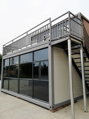 쉽게 조립 20ft 40ft 전공 주택 분리 가능한 컨테이너 하우스 빠른 설치 장점과 강철 지붕