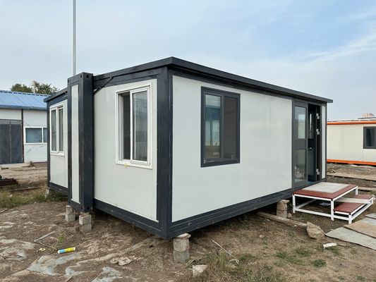 맞춤형 컬러 빌라 20ft 30ft 40ft 모바일 모듈 주택 철강 프레임과 고립 생활 모바일 전공 주택