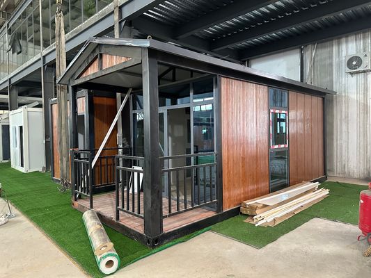 20ft 40ft Prefab 컨테이너 하우스 현대 단순 스타일 호텔 운송 컨테이너 하우스 쉽게 조립 평면 팩 컨테이너 하우스