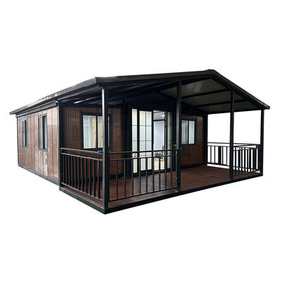 수명 15 25 년 준비 된 친환경 강철 프레임 빌라 40ft 20ft Prefab 단열 확장 컨테이너 하우스 홈 오피스