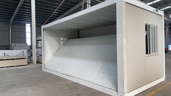 맞춤형 색상 빠른 설치 전기 3C / CE / CL / SAA 표준 강철과 함께 현대 휴대용 접기 컨테이너 하우스