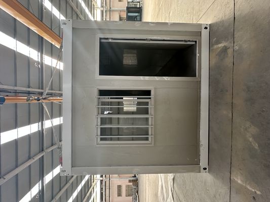 철강 건설 휴대용 20ft 임시 모듈형 휴대용 컨테이너 주택 빠른 접이식 컨테이너 하우스 프리팩트 하우스