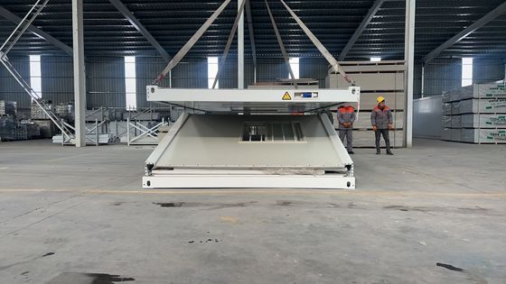 경제적 다목적 맞춤형 20ft 40ft 모듈식 샌드위치 패널 접이식 컨테이너 하우스 맞춤형 색상