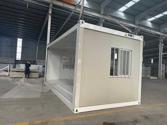 쉽게 설치 다기능 20FT / 40FT 사용자 정의 이동 프리팩 모듈형 하우스 접는 작은 하우스 및 컨테이너 하우스