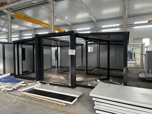 맞춤형 색상 바람 막 스틸 전공 확장 컨테이너 거실 다기능 20ft 40 Ft 컨테이너 홈