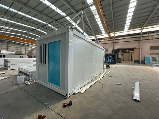스틸 프레임 쉬운 조립 20ft 30ft 40ft Prefab 집 확장 컨테이너 하우스 홈 오피스