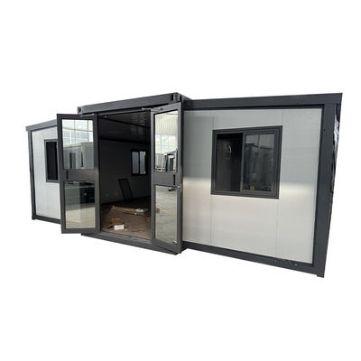 20FT/40FT 맞춤형 진열제철 프레임 로크 울 샌드위치 패널 확장 가능한 컨테이너 하우스 현대 생활 공간