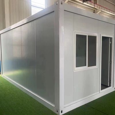 융통성 20ft 30ft 40ft 빠른 조립 평면 포트 컨테이너 사무실 방수 모듈형 집 사무실용 사전 제조