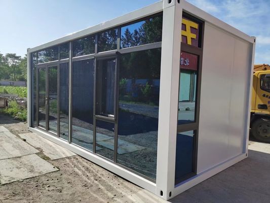 전문 맞춤화 빠른 설치 컨테이너 하우스 병원을위한 평면 팩 샌드위치 패널 Prefab 하우스