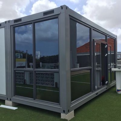 유연한 조립 빠른 설치 20ft 30ft 40ft 평면 포장 저장 컨테이너 샌드위치 패널 Prefab 컨테이너 하우스
