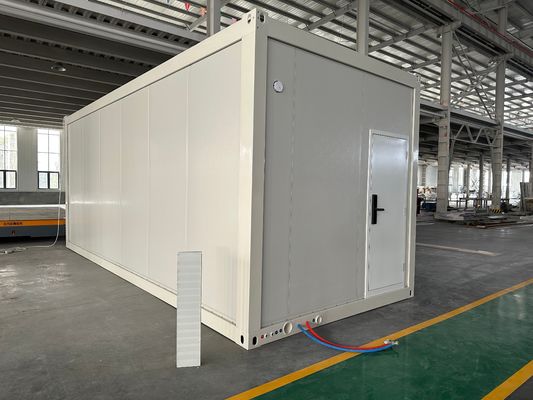 20ft 40ft 사전 제조 생활 컨테이너 높은 바람 등급과 빠른 설치와 함께 가정 평면 패키지 저장 컨테이너