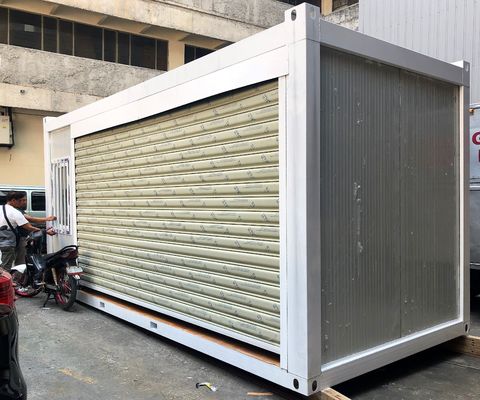 커스터마이징 할 수있는 색상 20ft 30ft 40ft 빠른 설치 평면 팩 다기능 방화 방지 사전 제조 컨테이너 주택