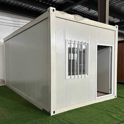 전문적인 40ft 20ft 빠른 설치 다기능 젤리화 된 강철 프레임과 함께 미리 제조 된 평면 팩 주택