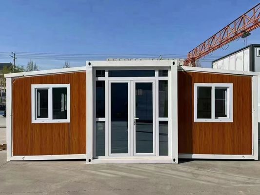 20Ft 준비 2 침실 휴대용 사전 제조 확장 가능한 컨테이너 하우스 사무실 건물 구조와 효율성