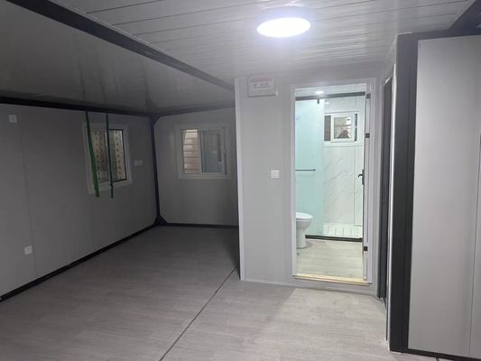 알루미늄 창문 3 침실 휴대용 전공 확장 가능한 컨테이너 하우스 야외 침실 환경 보호 재활용