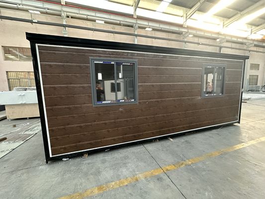 현대식 확장용 컨테이너 주거용 주택 방수 전조 주택 40FT 또는 사용자 정의 크기 2 침실 1 욕실