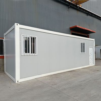 야외 침실 20FT / 40FT 크기의 빠른 조립과 현대적인 간단한 스타일의 평면 포장 컨테이너 하우스