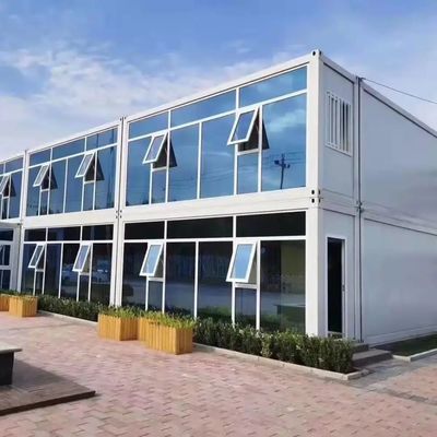 사용자 정의 색상 분리 가능한 컨테이너 패션 20 40ft Prefab 캠핑 홈 빠른 조립 모듈 홈