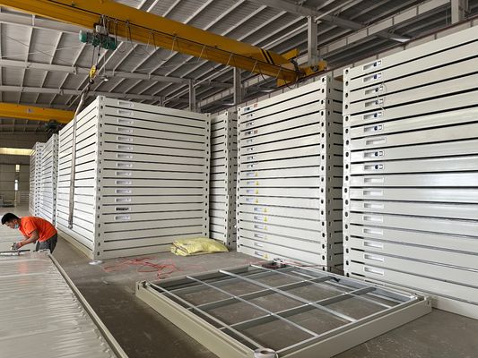 샌드위치 패널 허리케인 방어 20ft 40ft 캠핑 모바일 Prefab Cabana 포터블 Prefabricated 빌라 현대 디자인 스타일