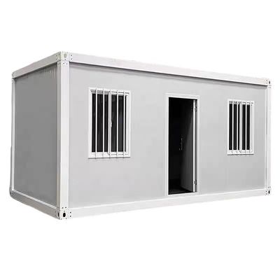 20ft 모듈 컨테이너 홈 스틸 프레임 컨테이너 하우스 빠른 설치와 샌드위치 패널 문의 장점