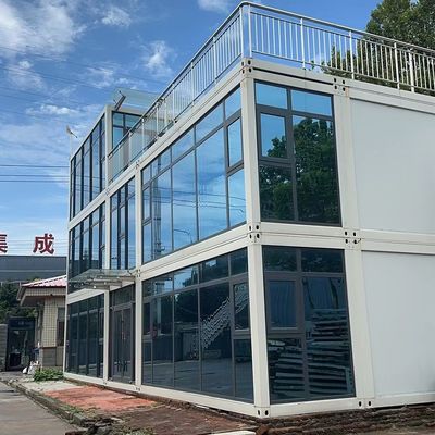 낮은 탄소 에너지 절약 모듈 디자인 컨테이너 밴 하우스 사무실을 위해 안정적이고 안전한 분리 가능