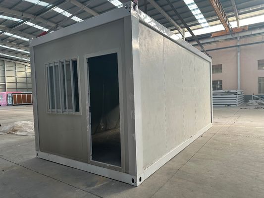 20FT/40FT 맞춤형 모듈형 주택 편안한 열 및 음 절연 저탄소 에너지 절약과 함께 접는 컨테이너