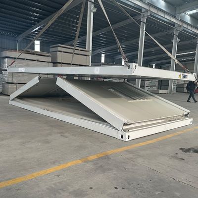 20FT/40FT 맞춤형 금속형 전공 1 2 3 침실 빠른 접이식 저장 컨테이너 집 안전 문과 함께 차고