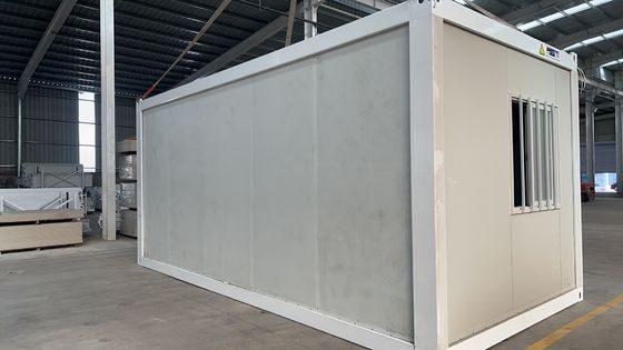 20FT/40FT 맞춤형 금속형 전공 1 2 3 침실 빠른 접이식 저장 컨테이너 집 안전 문과 함께 차고