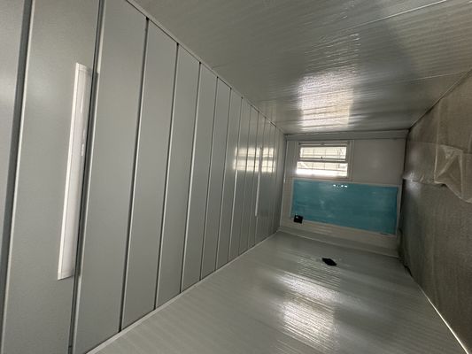사용자 정의 가능한 20ft 40ft Prefab 모듈형 휴대용 철강 접는 컨테이너 하우스 럭셔리 빌라에 대한 일괄적인 디자인 스타일