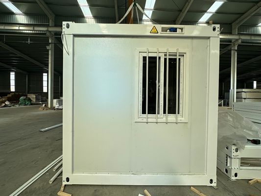 폴더블 샌드위치 패널 컨테이너 하우스 포타 캐빈 상점 로컬 표준 전기 20FT / 40FT 사용자 정의