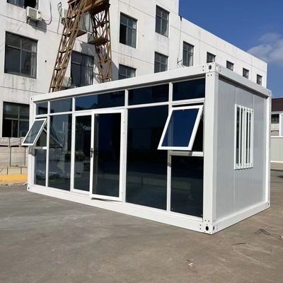 가설제철 프레임 구조 호텔 리조트 주거 생활을위한 설치하기 쉬운 분리 가능한 컨테이너 하우스