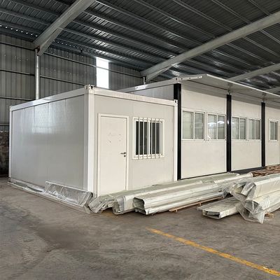 호텔 숙박 솔루션을위한 맞춤형 20FT / 40FT 호텔 프리팩 현대 주택 평면 팩 컨테이너 빌라
